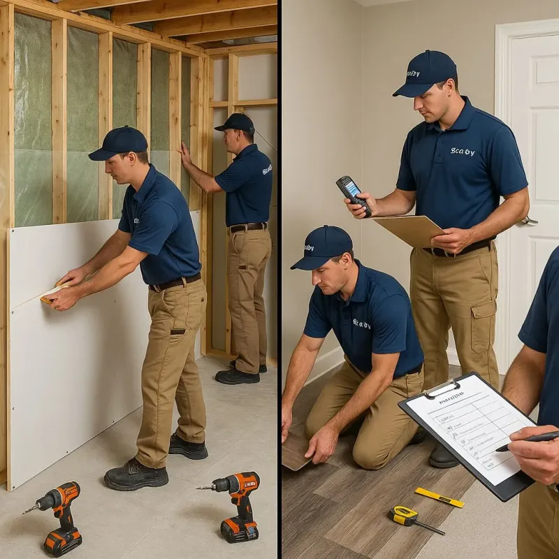 Repairs and Reconstruction process in Dublin, NH